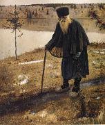 Nesterov Nikolai Stepanovich Recluse oil painting artist